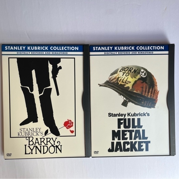 Full Metal Jacket, Barry Lyndon DVD's Stanley Kubrick Collection 80s classics - Picture 1 of 3